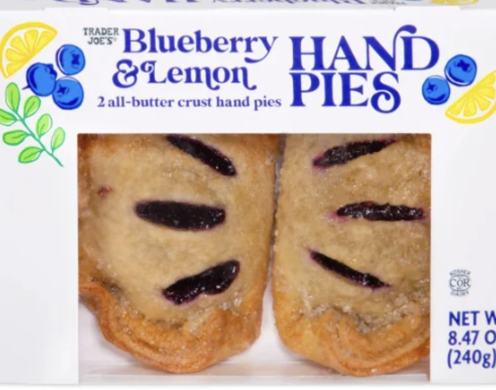 Trader Joe's Blueberry & Lemon Hand Pies