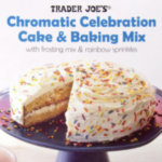 Trader Joe's Chromatic Celebration Cake & Baking Mix