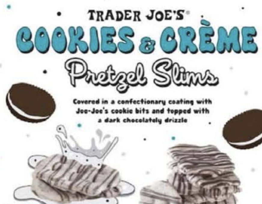 Trader Joe's Cookies & Crème Pretzel Slims