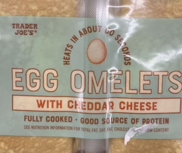Trader Joe’s Fully Cooked Egg Omelets with Cheddar Cheese Reviews