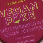 Trader Joe's Vegan Poke Beets Marinated in Soy Sauce