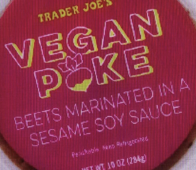 Trader Joe’s Vegan Poke Beets Marinated in Soy Sauce Reviews