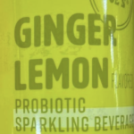 Trader Joe's Ginger Lemon Probiotic Sparkling Beverage