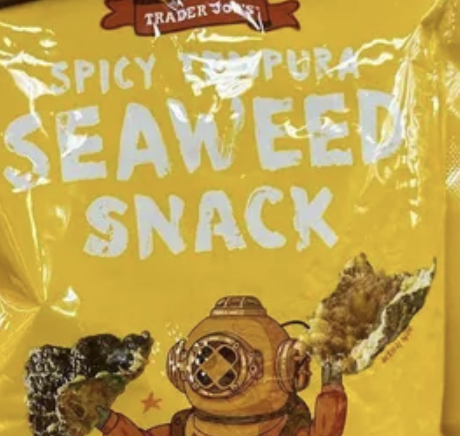 Trader Joe's Spicy Tempura Seaweed Snack