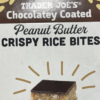 Trader Joe's Chocolatey Coated Peanut Butter Crispy Rice Bites