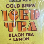 Trader Joe's Cold Brew Iced Tea Black Tea & Lemon