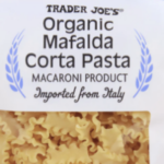 Trader Joe's Organic Mafalda Corta Pasta
