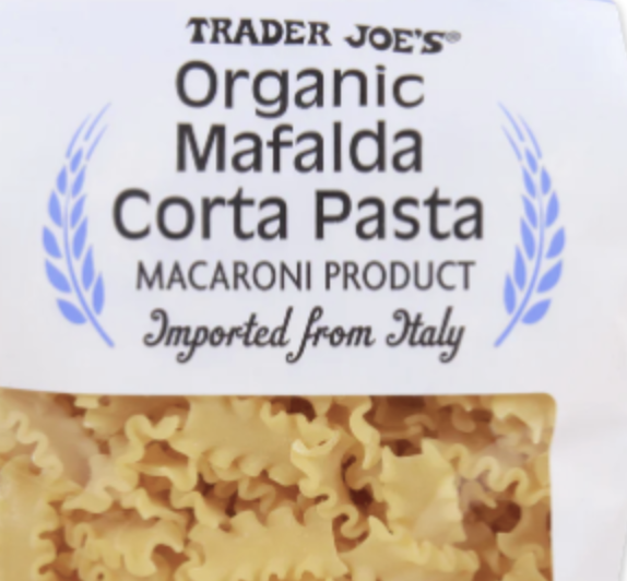 Trader Joe’s Organic Mafalda Corta Pasta Reviews