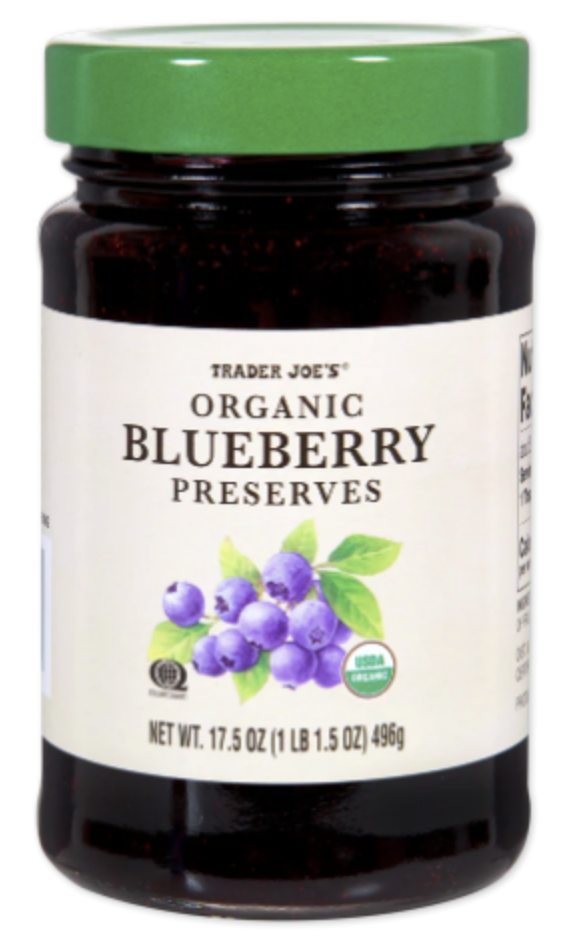 Trader Joe's Organic Blueberry Preserves