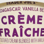 Trader Joe's Madagascar Vanilla Bean Creme Fraiche
