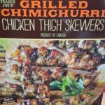 Trader Joe's Grilled Chimichurri Chicken Thigh Skewers
