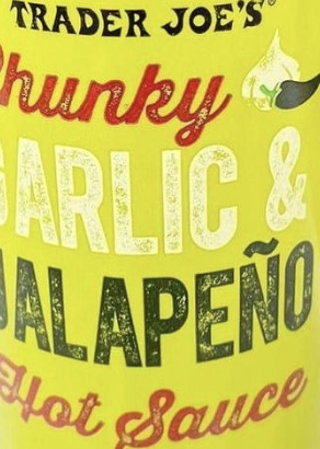 Trader Joe's Chunky Garlic & Jalapeño Hot Sauce