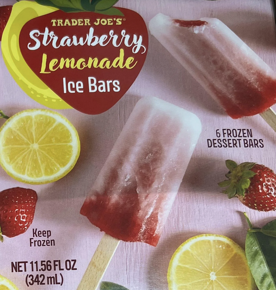 Trader Joe’s Strawberry Lemonade Ice Bars Reviews