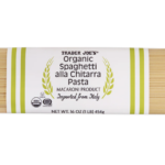 Trader Joe's Organic Spaghetti alla Chitarra Pasta