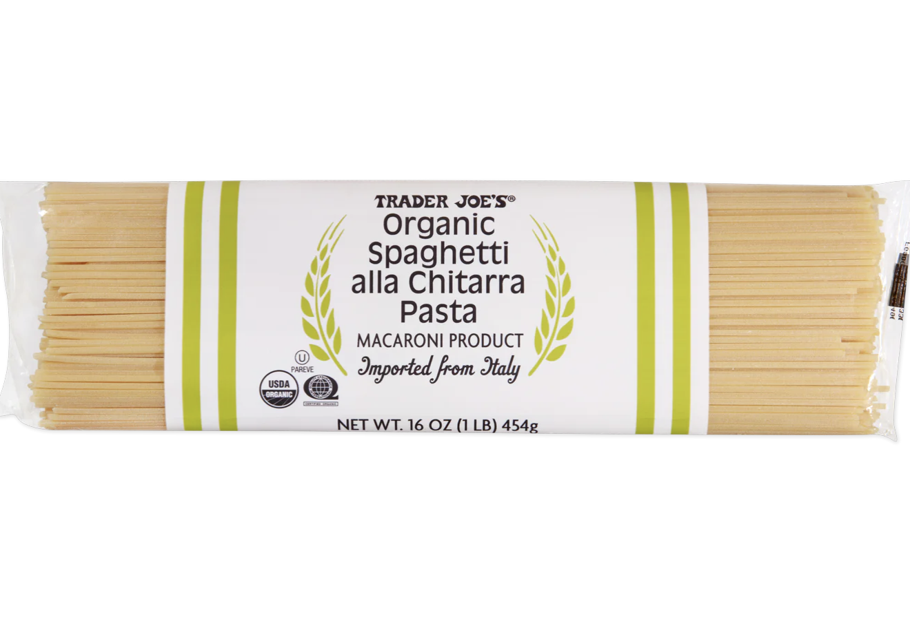 Trader Joe’s Organic Spaghetti alla Chitarra Pasta Reviews