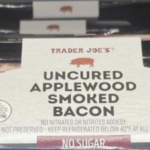 Trader Joe's No Sugar Uncured Applewood Smoked Bacon