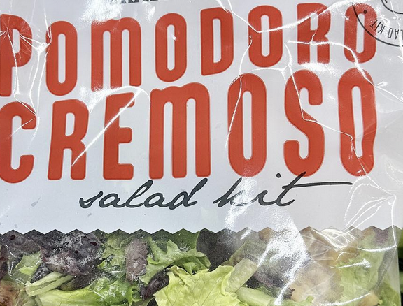 Trader Joe's Pomodoro Cremoso Salad Kit