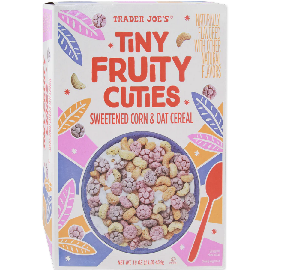 Trader Joe’s Tiny Fruity Cuties Sweetened Corn & Oat Cereal Reviews