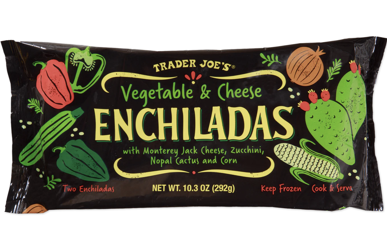 Trader Joe's Vegetable & Cheese Enchiladas
