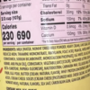 Nutrition and Ingredients