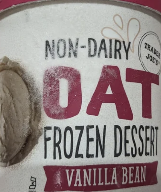 Trader Joe's Vanilla Bean Oat Milk Ice Cream