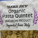 Trader Joe's Organic Pasta Quintet