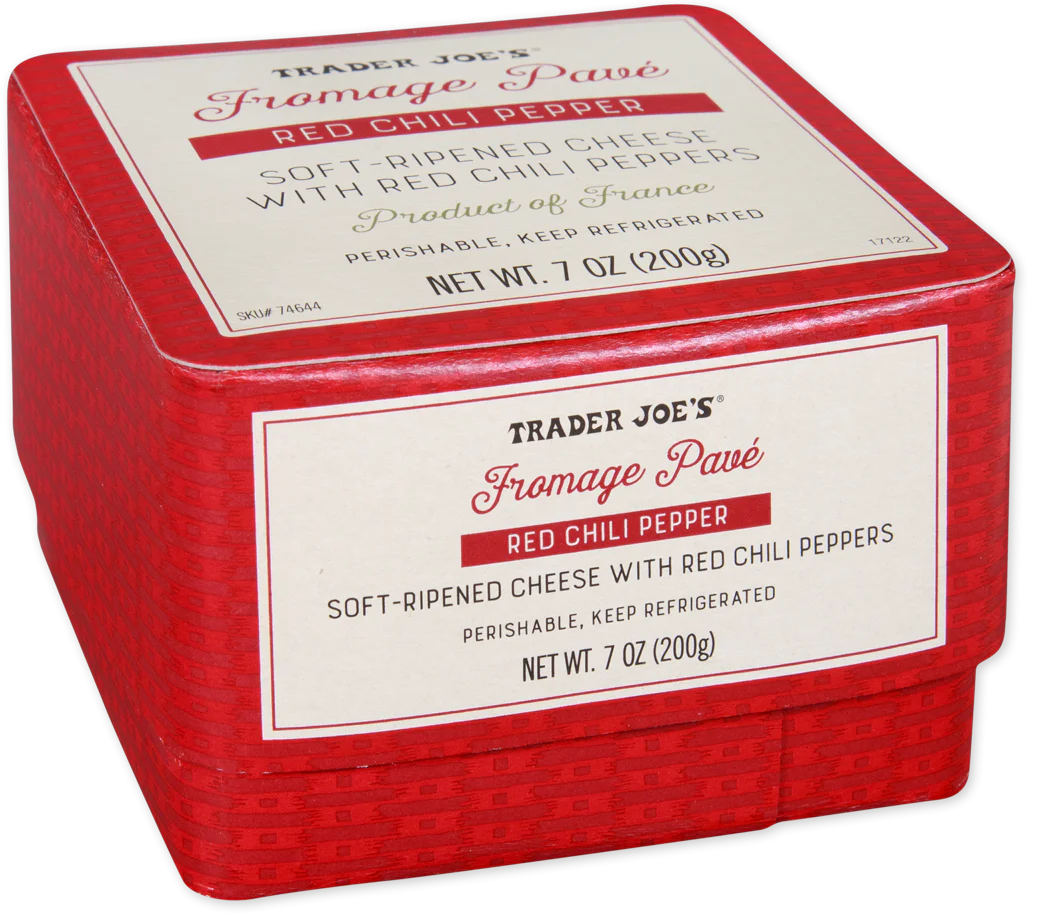 Trader Joe’s Fromage Pavé Red Chili Pepper Cheese Reviews