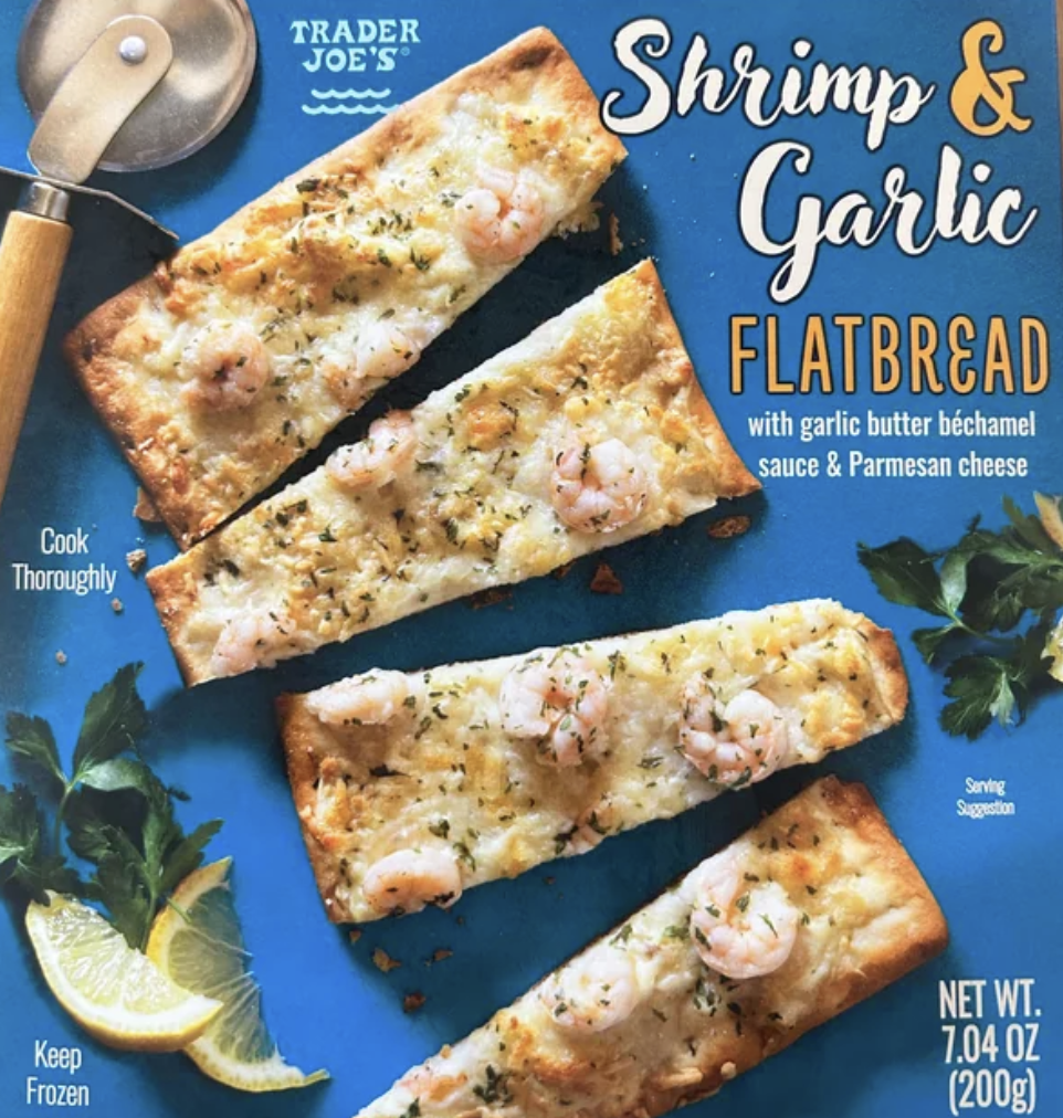 Trader Joe’s Shrimp & Garlic Flatbread Reviews