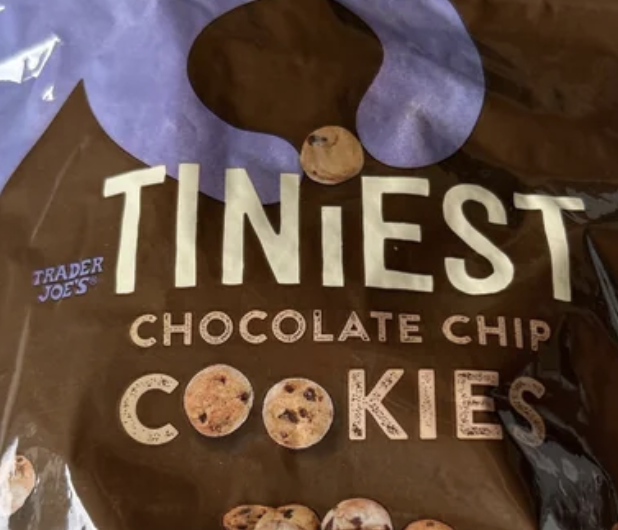 Trader Joe's Tiniest Chocolate Chip Cookies