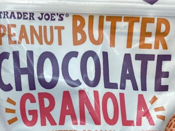 Trader Joe's Peanut Butter Chocolate Granola