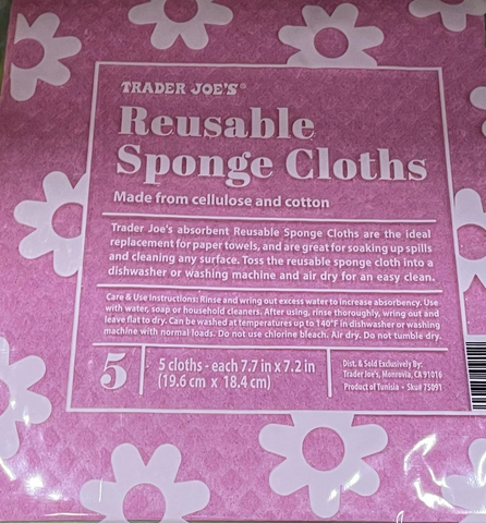 Trader Joe's Reusable Sponge Cloths