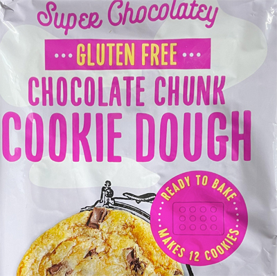 Trader Joe's Super Chocolatey Gluten-Free Chocolate Chunk Cookie Dough