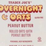 Trader Joe's Peanut Butter Overnight Oats