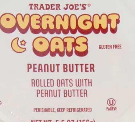 Trader Joe’s Peanut Butter Overnight Oats Reviews