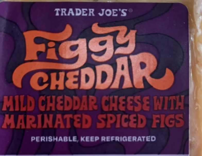 Trader Joe's Figgy Cheddar