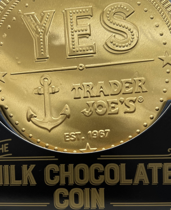 Trader Joe’s Giant Milk Chocolate Coin Reviews