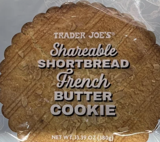Trader Joe's Shareable Shortbread French Butter Cookie