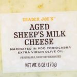 Trader Joe's Aged Sheep's Milk Cheese Marinated in EVOO