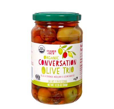 Trader Joe’s Organic Conversation Olives Trio Reviews