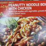 Trader Joe's Spicy Peanutty Noodle Bowl with Chicken