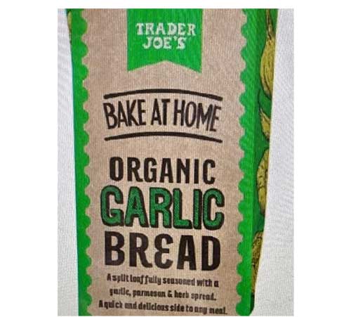 Trader Joe’s Bake at Home Organic Garlic Bread Reviews