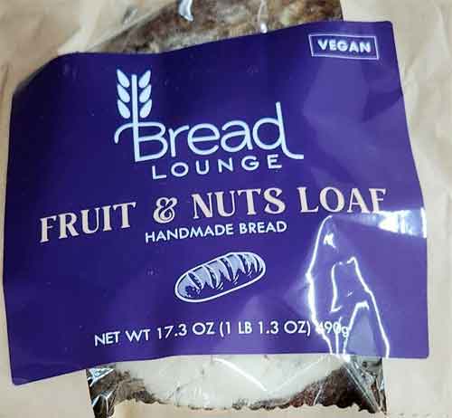 Bread Lounge Fruit & Nuts Loaf Handmade Bread Reviews
