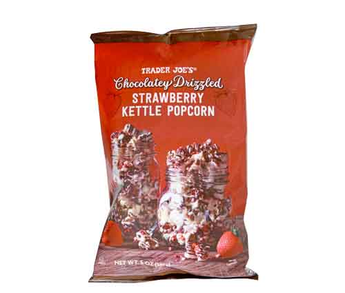 Trader Joe’s Chocolatey Drizzled Strawberry Kettle Corn Reviews