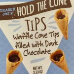Trader Joe's Hold the Cone Waffle Cone Dark Chocolate Tips