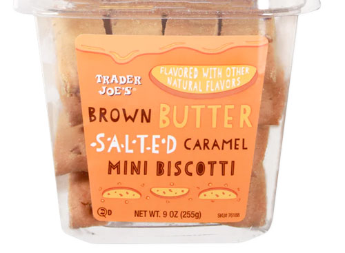Trader Joe’s Brown Butter Salted Caramel Mini Biscotti Reviews