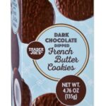 Trader Joe's Dark Chocolate Dipped French Butter Cookies