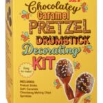 Trader Joe's Chocolatey Caramel Pretzel Drumstick Decorating Kit