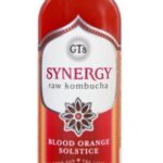 Trader Joe's GT's Synergy Raw Kombucha Blood Orange Solstice