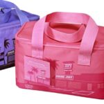 Trader Joe's Mini Insulated Bag, Lavender and Pink