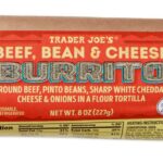 Trader Joe's Beef, Bean & Cheese Burrito